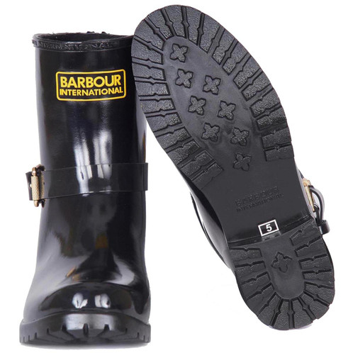 Barbour International Womens Mugello Wellington Boots Sole