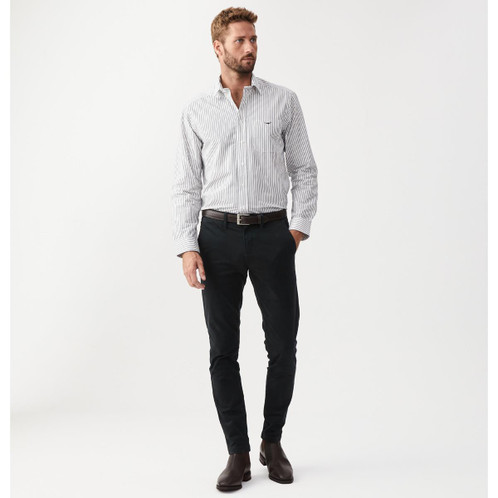 Navy R.M. Williams Mens Lincoln Slim Fit Chinos Lifestyle