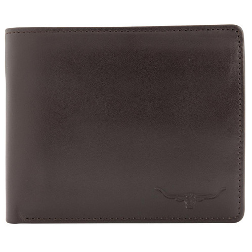 Chestnut R.M. Williams Mens Tri-Fold Wallet
