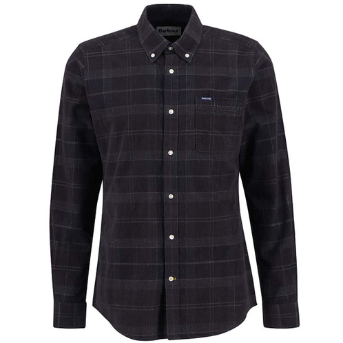 Midnight Oak Tartan Barbour Mens Blair Tailored Shirt