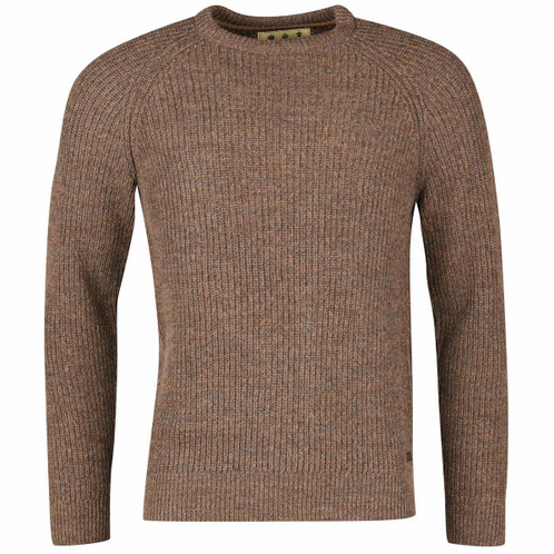 Sandstone Barbour Mens Horseford Crew Jumper