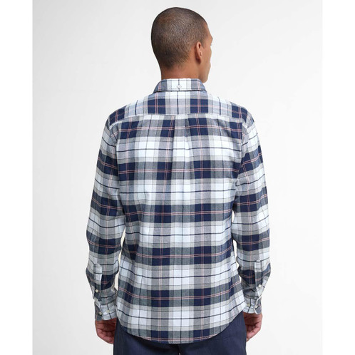 Riverstone Tartan Barbour Mens Kyeloch Tailored Shirt Back
