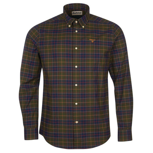 Classic Tartan Barbour Mens Helmside Tailored Shirt