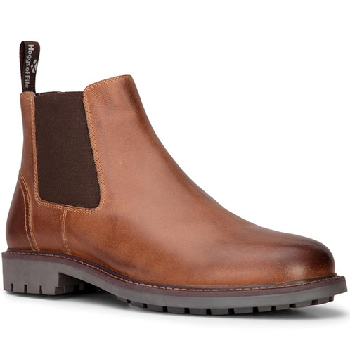 Burnished Tan Hoggs Of Fife Mens Banff Dealer Boots