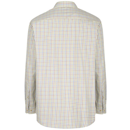 Wine/Blue/Green Hoggs Of Fife Inverness Cotton Tattersall Shirt Back Wine/Blue/Green Hoggs Of Fife Inverness Cotton Tattersall Shirt Back