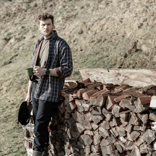 Bark Hoggs Of Fife Fleece Lined Shirt Lifestyle