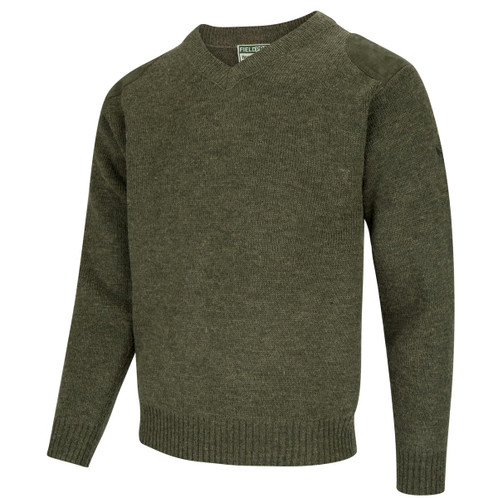 Hoggs Of Fife Mens Melrose V-Neck Hunting Pullover