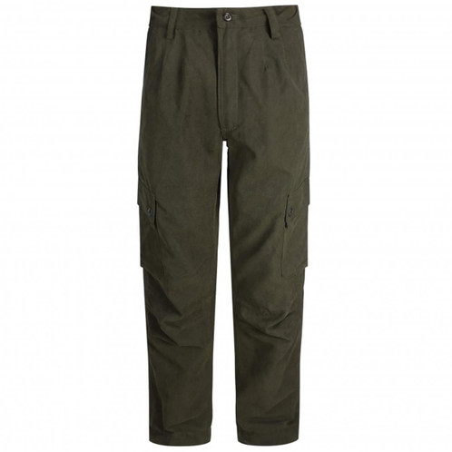 Dark Green Hoggs Of Fife Struther Field Trousers