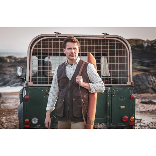 Hoggs Of Fife Mens Struther Shooting Vest Lifestyle
