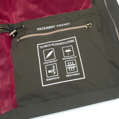 Hoggs Of Fife Mens Culloden Waterproof Jacket Inside