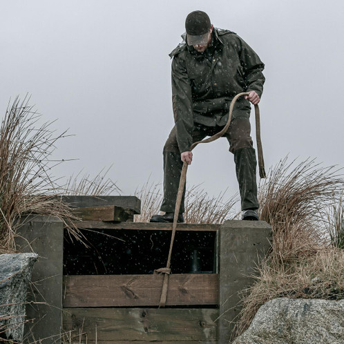 Hoggs Of Fife Mens Green King II Waterproof Jacket Lifestyle