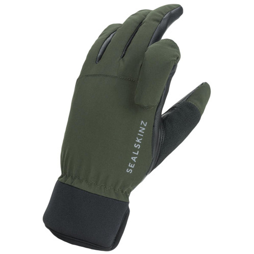 Olive/Black Sealskinz Waterproof All Weather Shooting Gloves