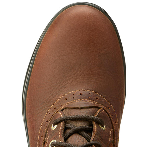 Dark Brown Ariat Womens Wythburn Tall H2O Boots Toe