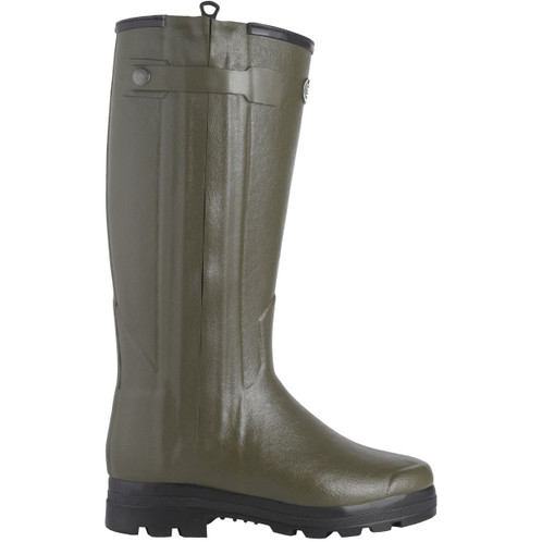 Le Chameau Mens Chasseur Wool Lined Wellington Boots