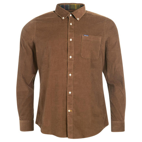 Brown Barbour Mens Ramsay Tailored Shirt