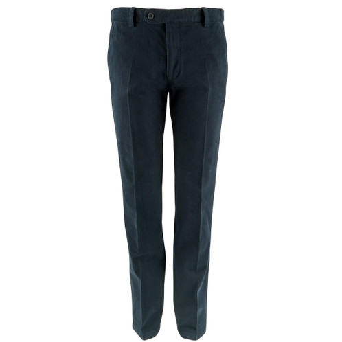 Navy Blue Albert and Maurice Mens Longford Trousers