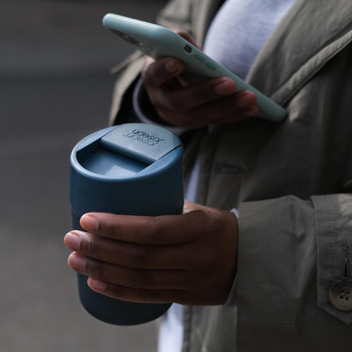 Blue Joseph Joseph Sipp Travel Mug 340ml