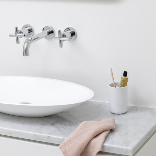 White Brabantia Toothbrush Holder Lifestyle