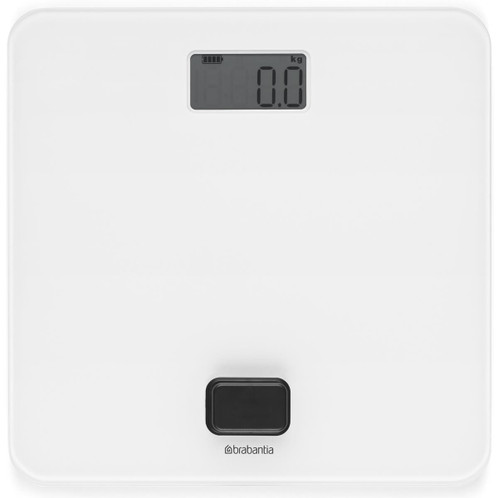 White Brabantia Battery Free Bathroom Scale