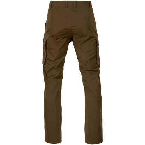 Warm Olive Harkila Mens Retrieve Trousers Back