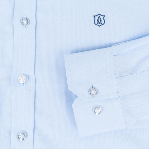 Cuff on Albert and Maurice Mens Harbourne Classic Shirt