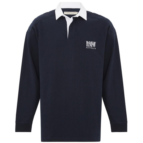 Navy R. M. Williams Mens Classic RMW Rugby