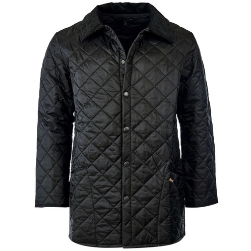 Black Barbour Mens Liddesdale Quilted Jacket