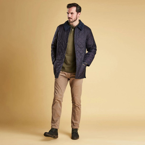 Barbour Mens Liddesdale Quilted Jacket Front