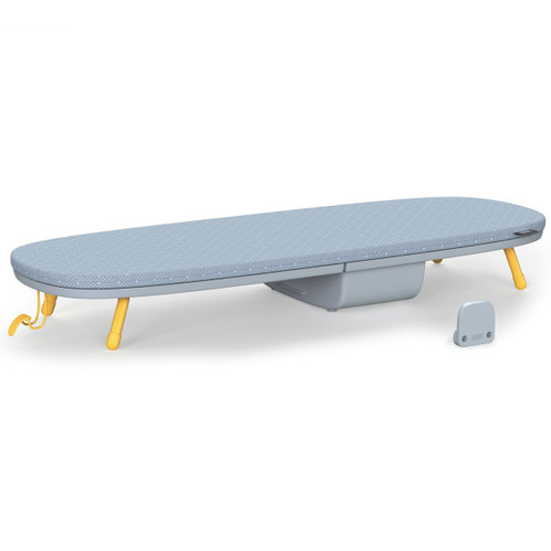 Grey/Yellow Joseph Joseph Pocket Folding Table-Top Ironing Board Flat