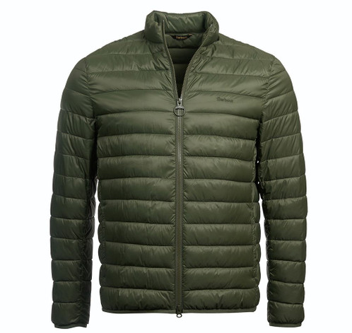 Olive Barbour Mens Penton Quilted Jacket