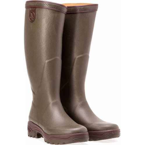 Kaki Aigle Unisex Parcours 2 Wellington Boots