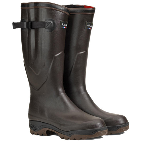 Brun Aigle Unisex Parcours 2 Iso Wellington Boots