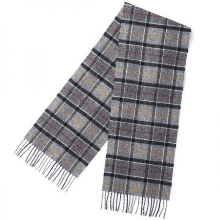 Modern Tartan Barbour Tartan Lambswool Scarf