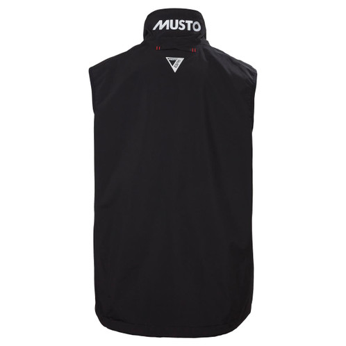 Black Musto Mens Sardinia Gilet 2.0 Back