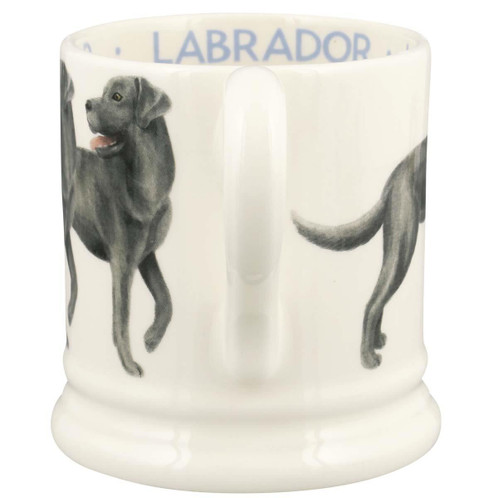 Emma Bridgewater Black Labrador Half Pint Mug BACK