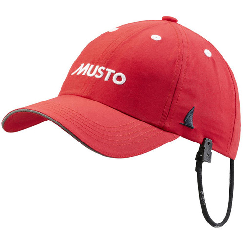 True Red Musto Essential Fast Dry Crew Cap