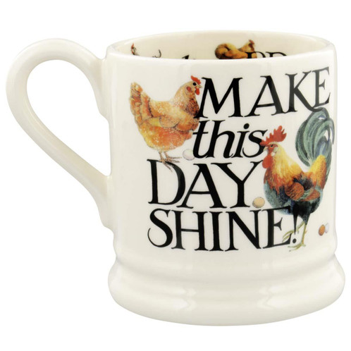 Emma Bridgewater Rise & Shine Eggs & Toast Half Pint Mug RIGHT