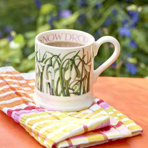Emma Bridgewater Snowdrop Half Pint Mug LS