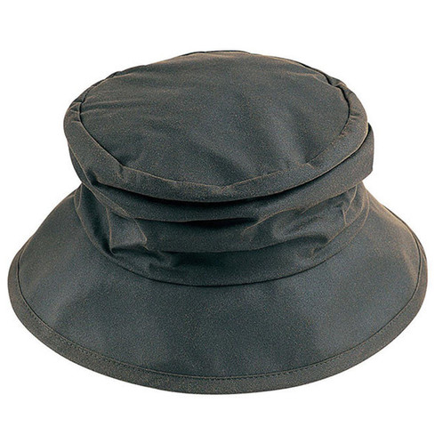 Olive Barbour Womens Wax Sports Hat