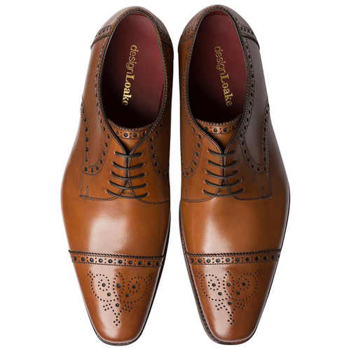 Cedar Loake Mens Foley Shoes Side Top