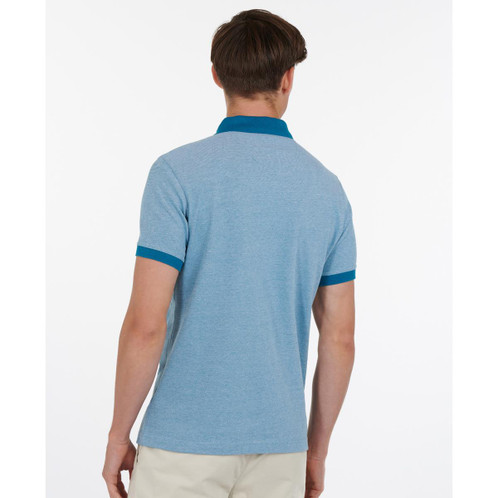 Barbour Mens Sports Polo Mix Rear