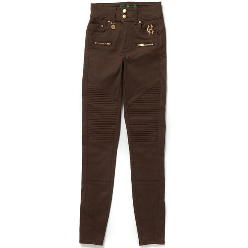 Chocolate Holland Cooper Womens Biker Jean