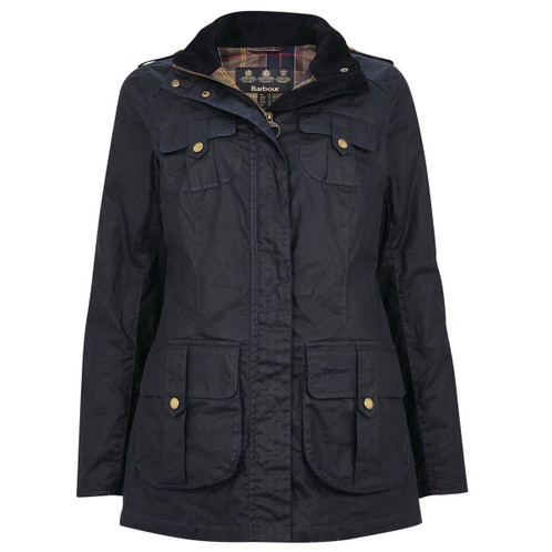 Royal Navy Barbour Womens Defence Lightweight Wax Jacket