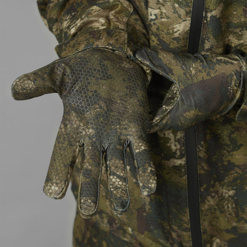 InVis Green Seeland Mens Scent Control Camo Gloves Palm