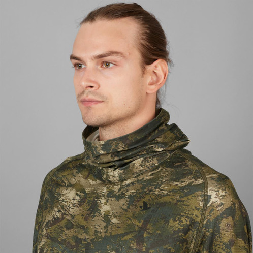InVis Green Seeland Mens Scent Control Camo Balaclava 1