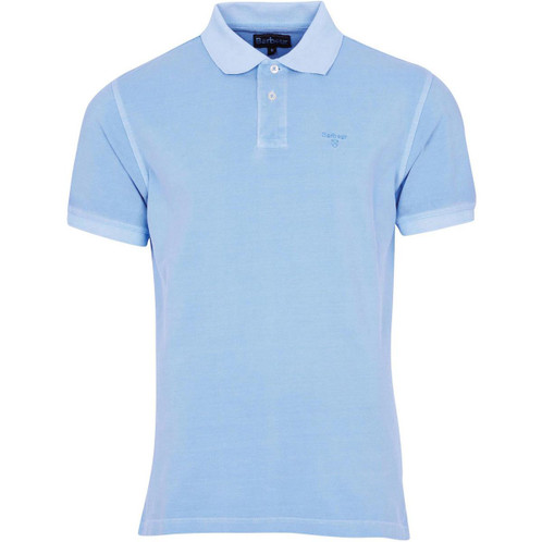 Sky Barbour Mens Washed Sports Polo