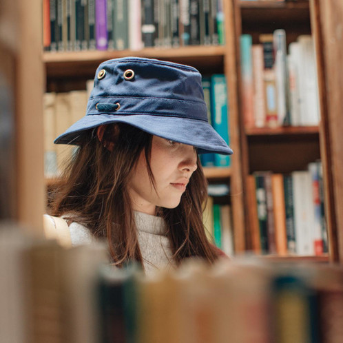 Tilley T1 Bucket Hat Navy Lifestyle