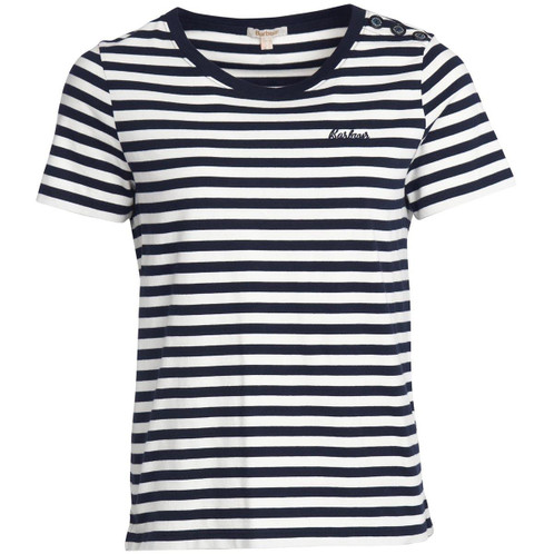 Navy Barbour Womens Ferryside Top