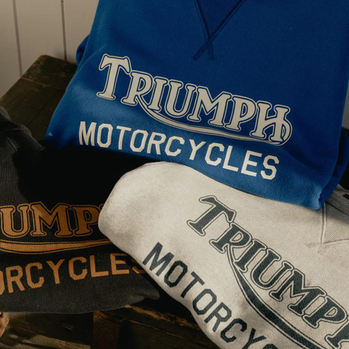 Triumph Mens Radial Sweatshirt