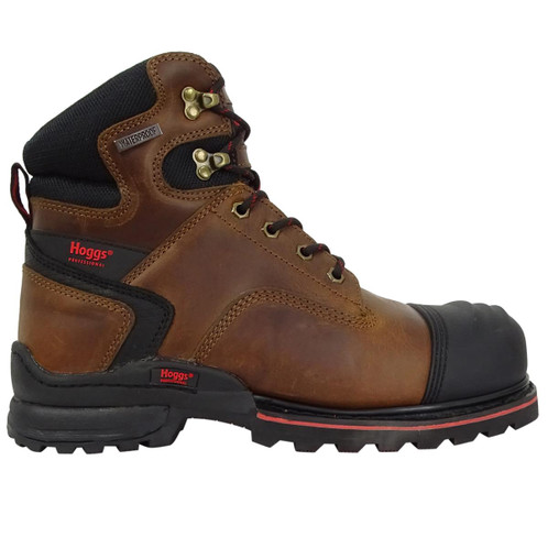 Crazy Horse Brown Hoggs Of Fife Mens Artemis Safety Boots Side